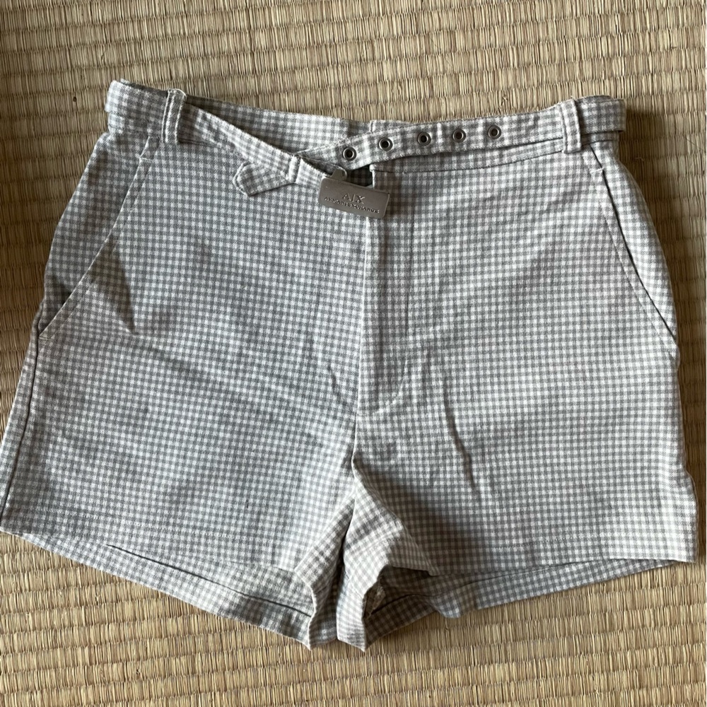 Armani Exchange Gingham Shorts